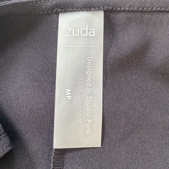 Zuda Z Eco Cropped Wide Leg Sleeveless Jumpsuit Cinched Waist Pockets UPF 50 - Picture 10 of 16